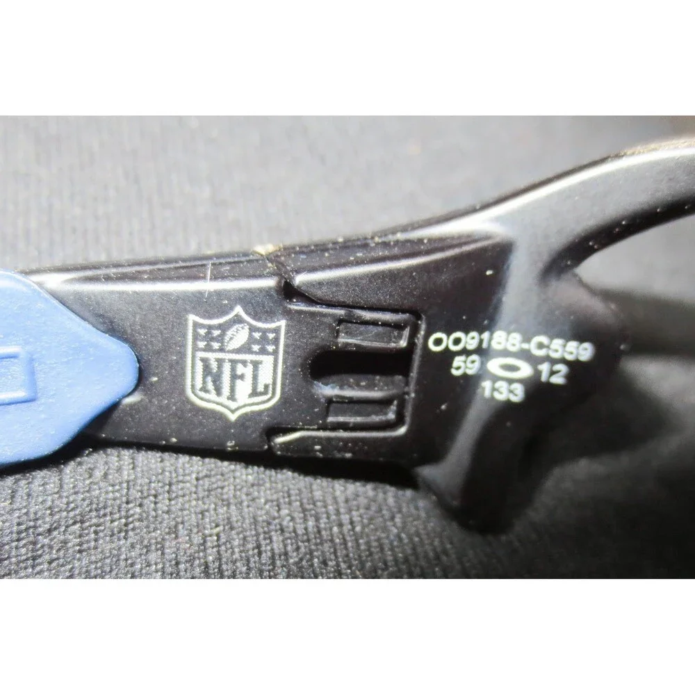 Oakley Flak 2.0 XL NFL Edition Sunglasses Frames Matte Black Blue OO9188-C559